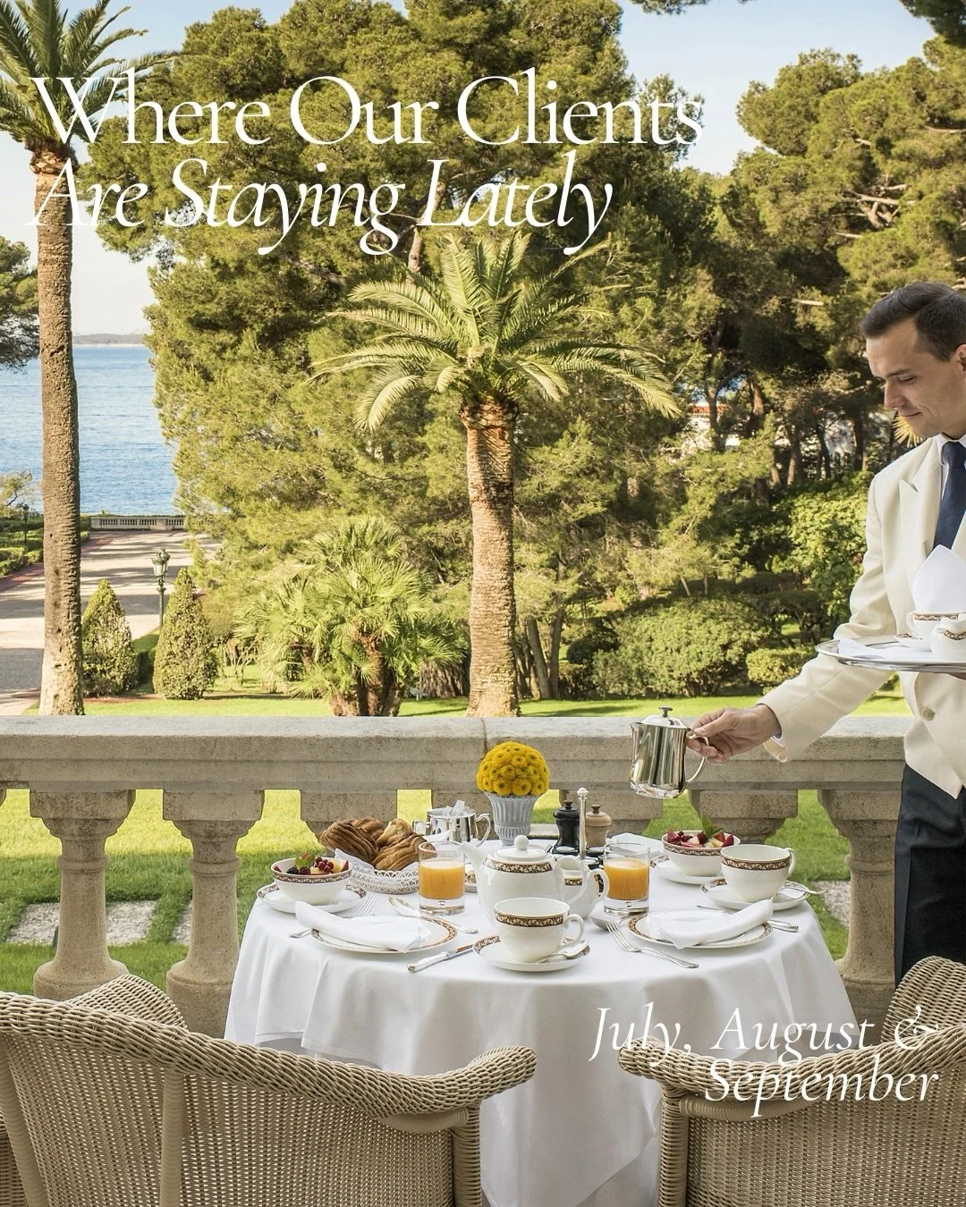 Where our clients have been staying lately&hellip; ✨

From the souks of Marrakech to the turquoise waters of the Maldives, these are the places currently topping our clients&rsquo; travel itineraries.

Beautiful addresses, exceptional service, and st