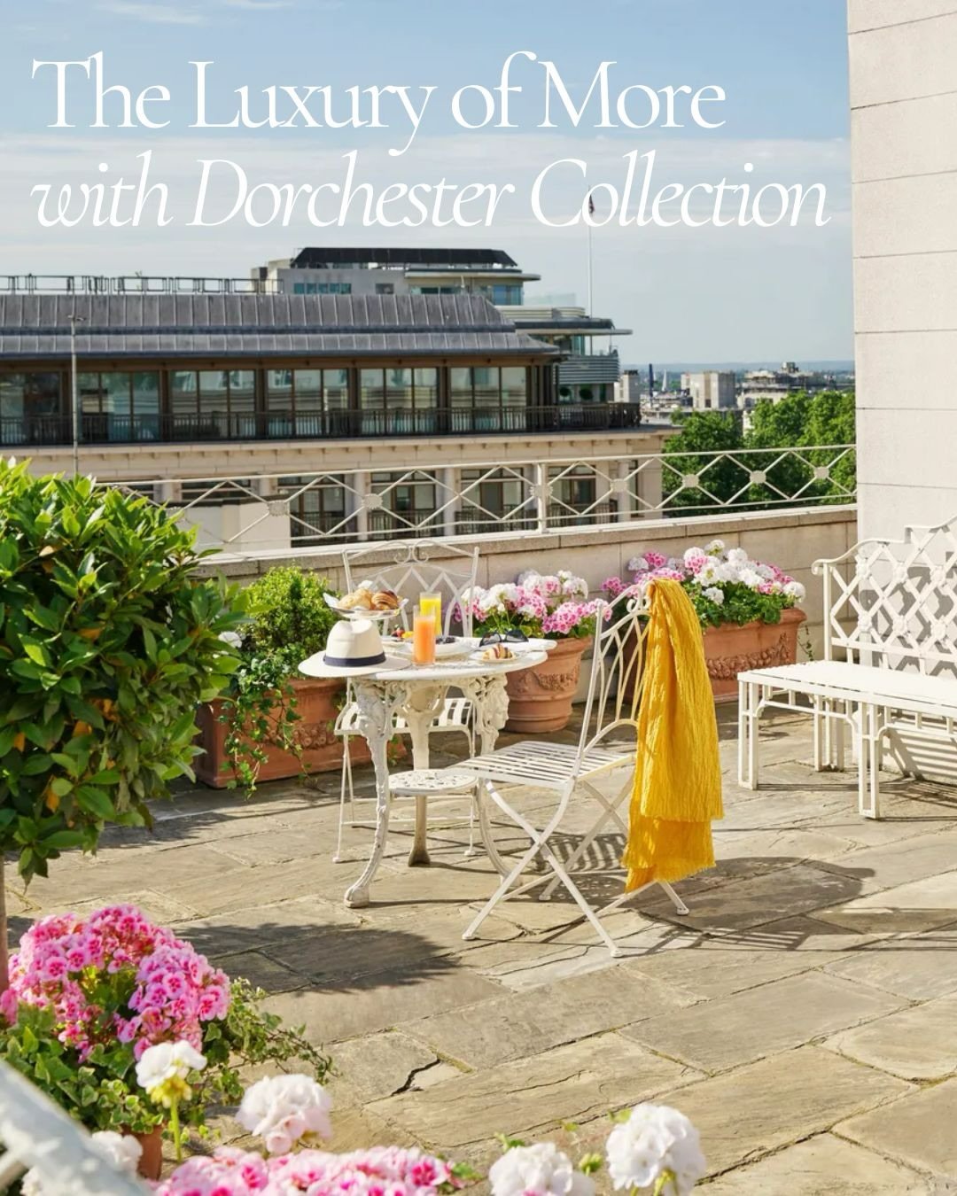 The luxury of more ✨

Step into the world of Dorchester Collection, where legendary hotels meet effortless luxury. Ten remarkable properties, each celebrated for its distinctive character, timeless elegance and exceptional hospitality.

Through Y Tra