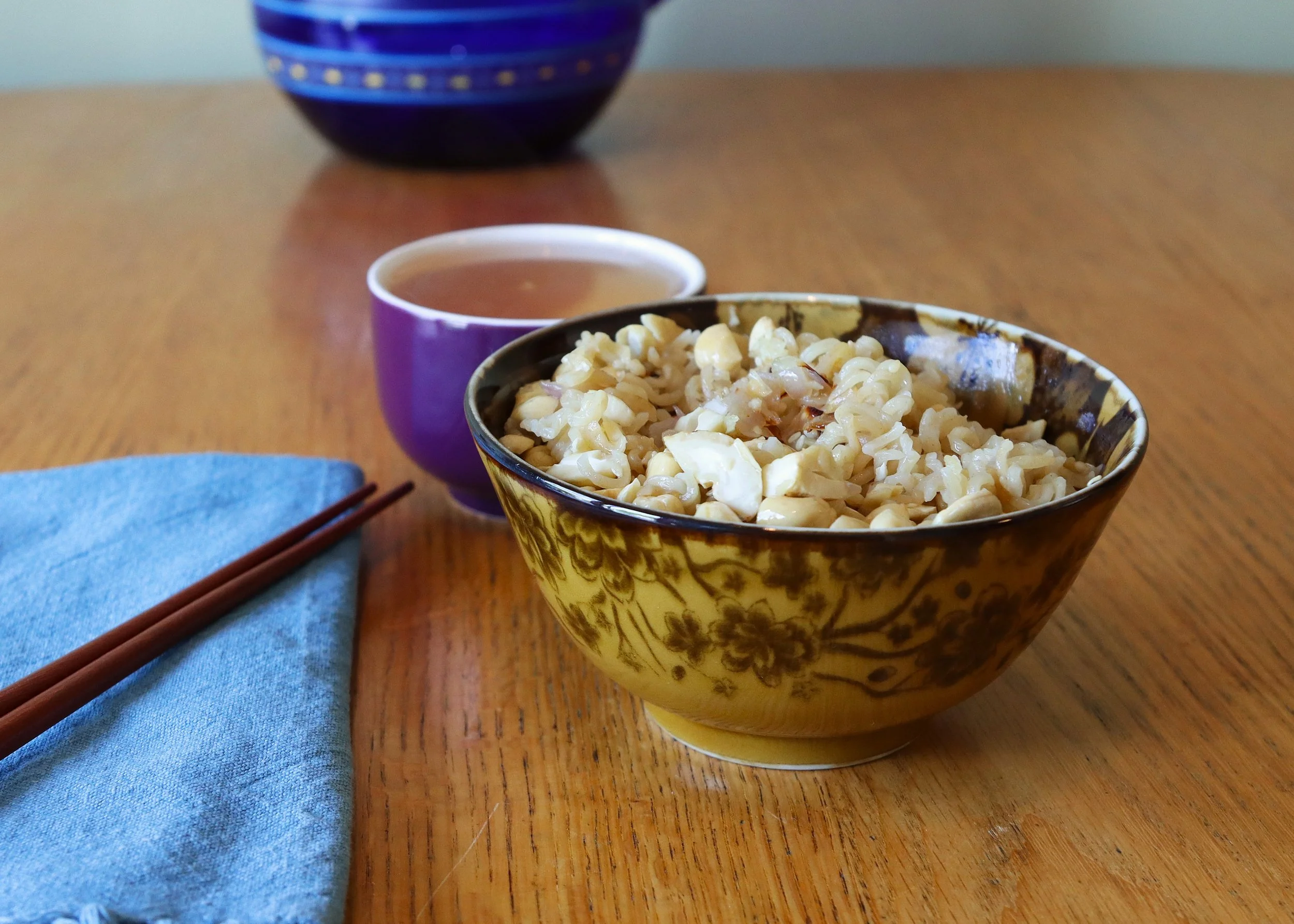 Raman Noodles and Cashews