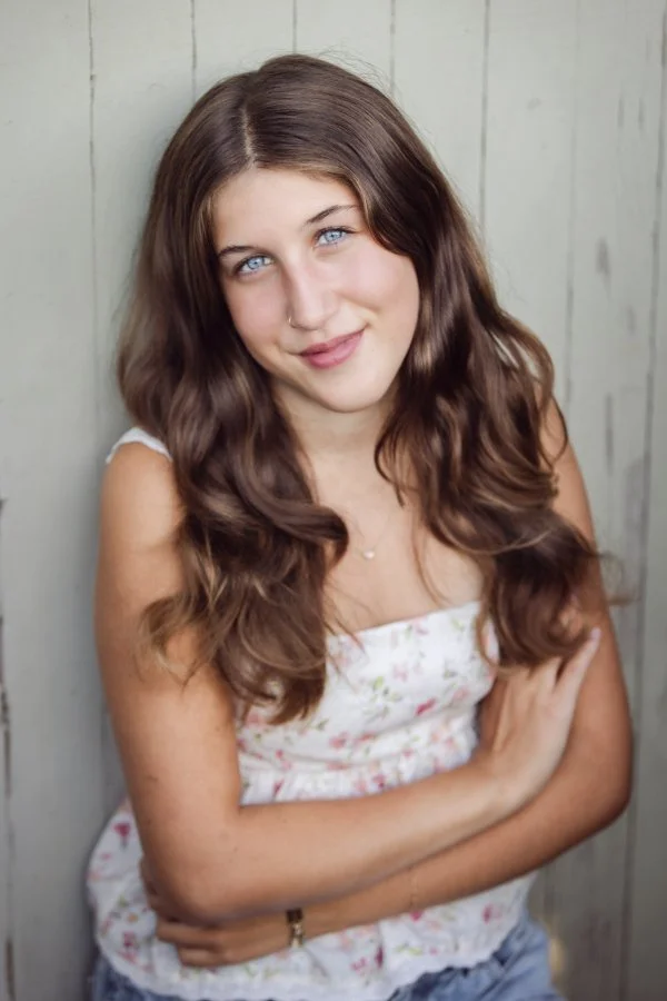 Senior portrait at Hovander Park, Ferndale, Wa