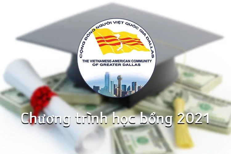 Thông báo CĐNVQG Dallas - Chương trình học bổng  2021
