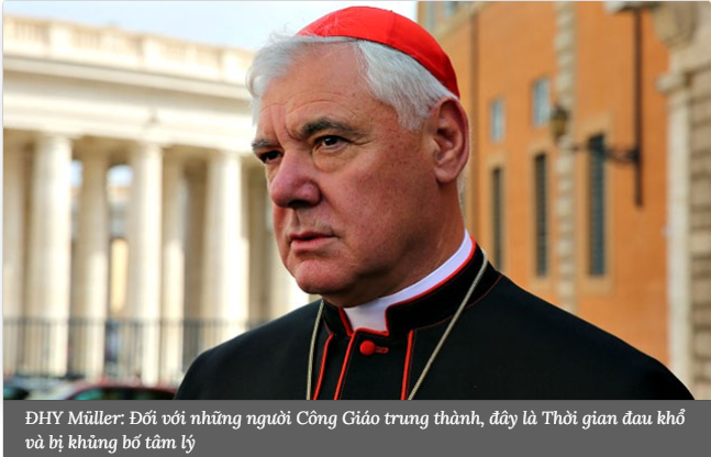 ĐHY Müller: Đối với những người Công Giáo trung thành, đây là Thời gian đau khổ và bị khủng bố tâm lý