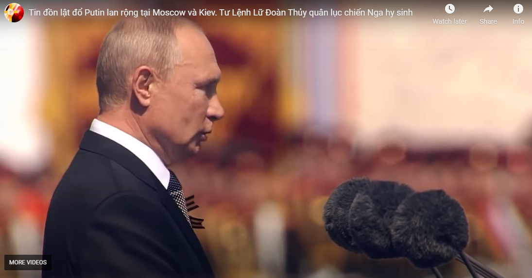 Giữa các tin đồn lan rộng về khả năng Putin bị lật đổ, quân Nga co cụm bên ngoài Kiev