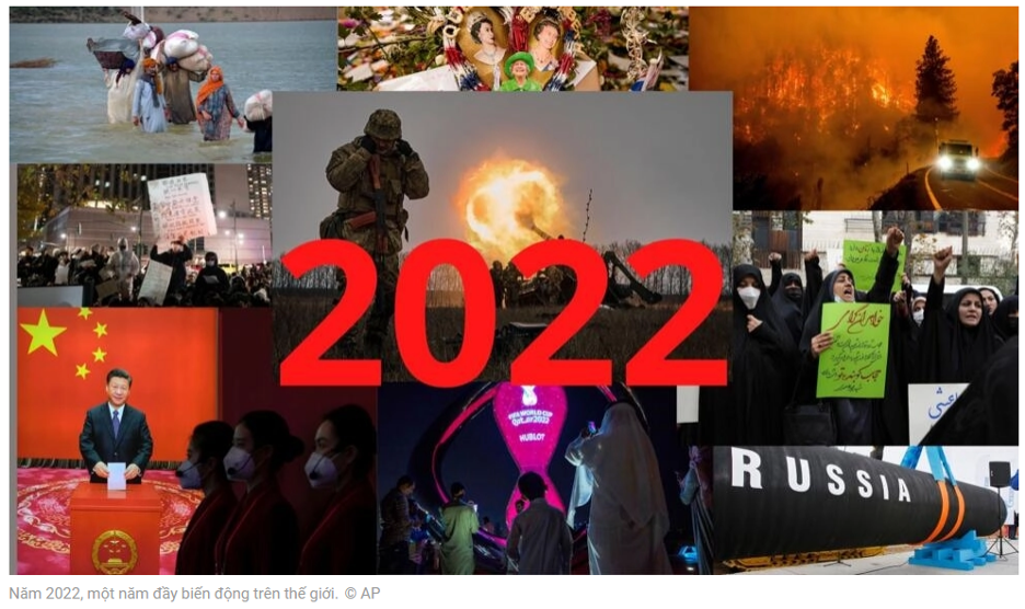 Nhìn lại 10 sự kiện đáng chú ý nhất năm 2022