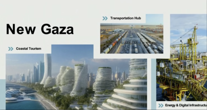 Mỹ công bố hình ảnh “Gaza mới” với hàng loạt khu du lịch, căn hộ cao cấp