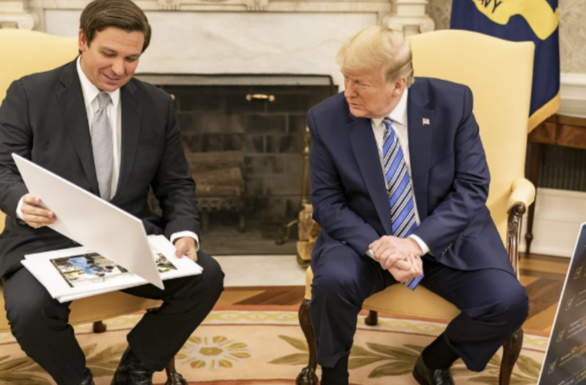 Ông Trump khen Thống đốc Florida: “Ron rất xuất sắc”