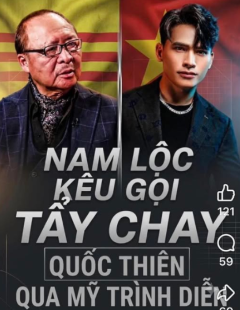 TẨY CHAY QUỐC THIÊN CA SĨ ĐẬM NÉT CỘNG SẢN