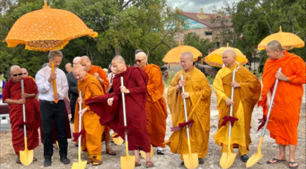LỄ ĐỘNG THỔ ĐẶT ĐÁ TÔN TƯỢNG NGÀI QUAN THẾ ÂM