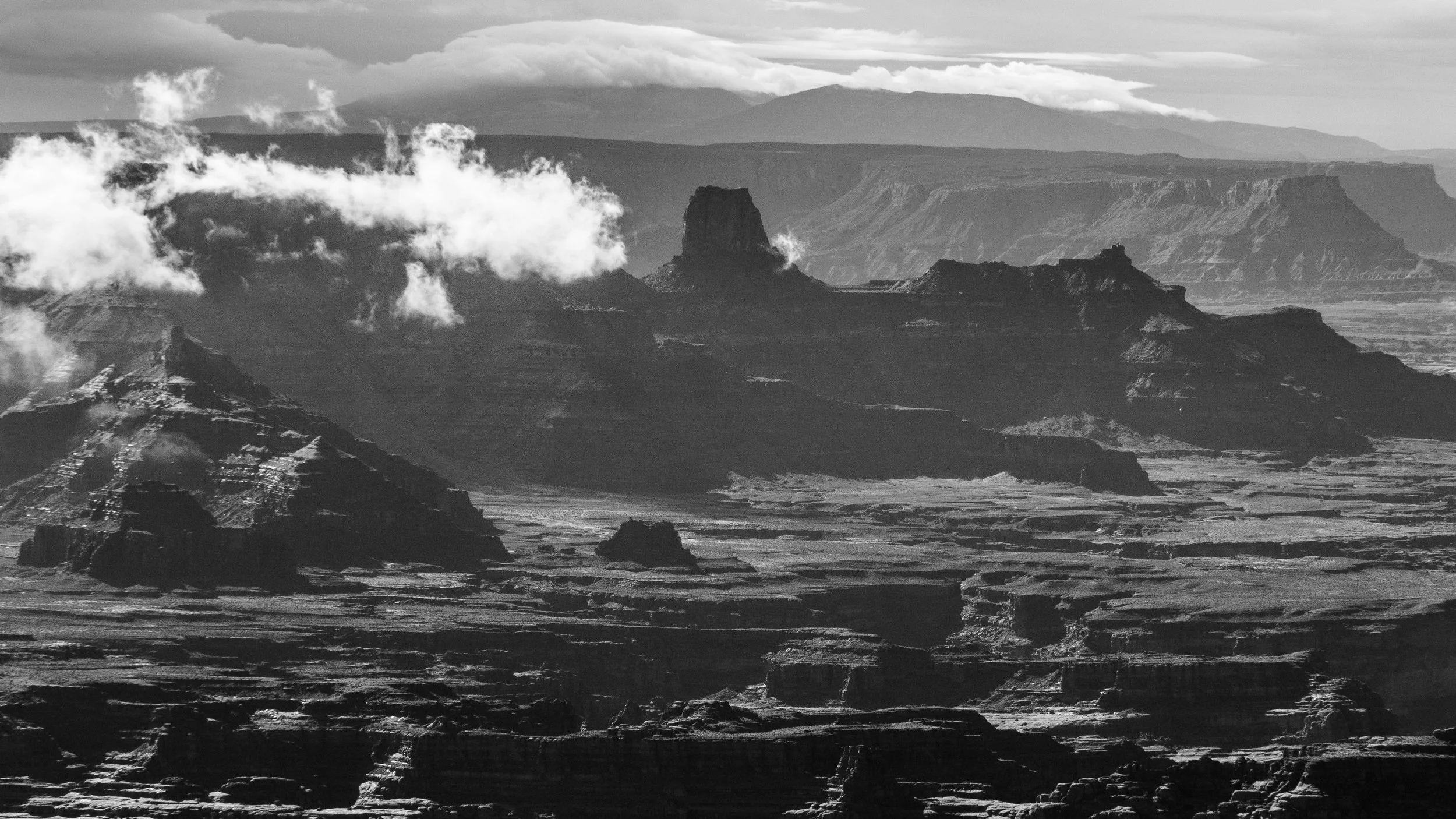 Hazy Clouds, Dead Horse State Park 16X9