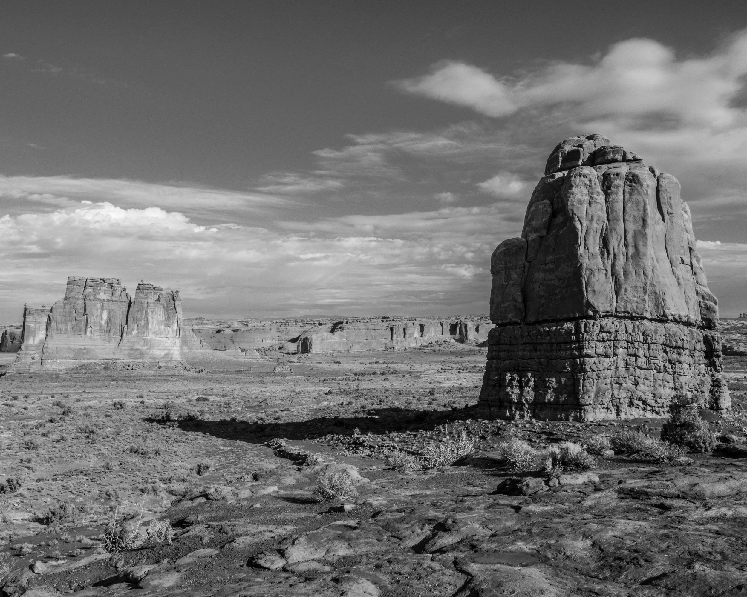 La Sal Mountains View Point, Arches National Park 