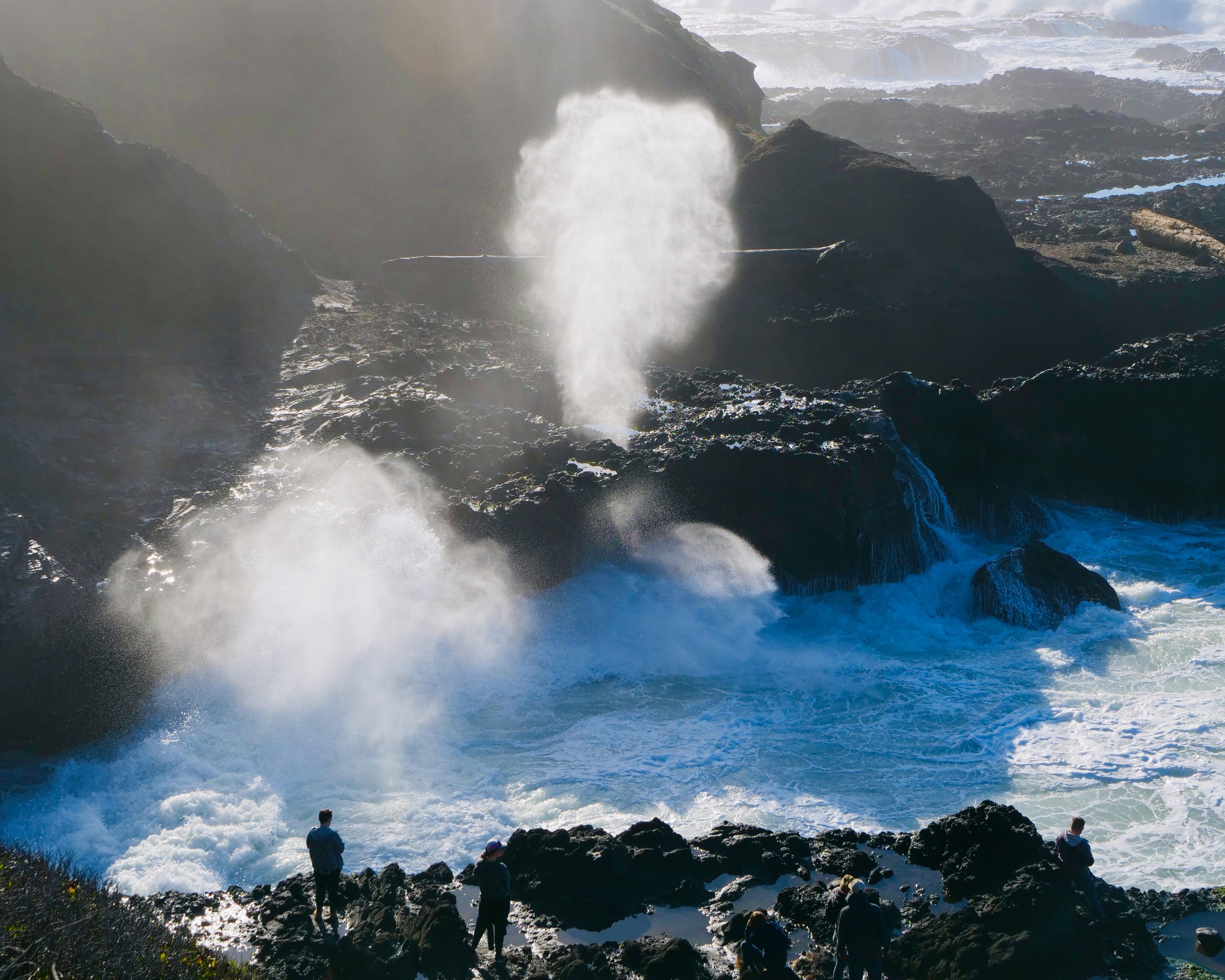 Spouting Horn Cape Perpetual Oregon Coast