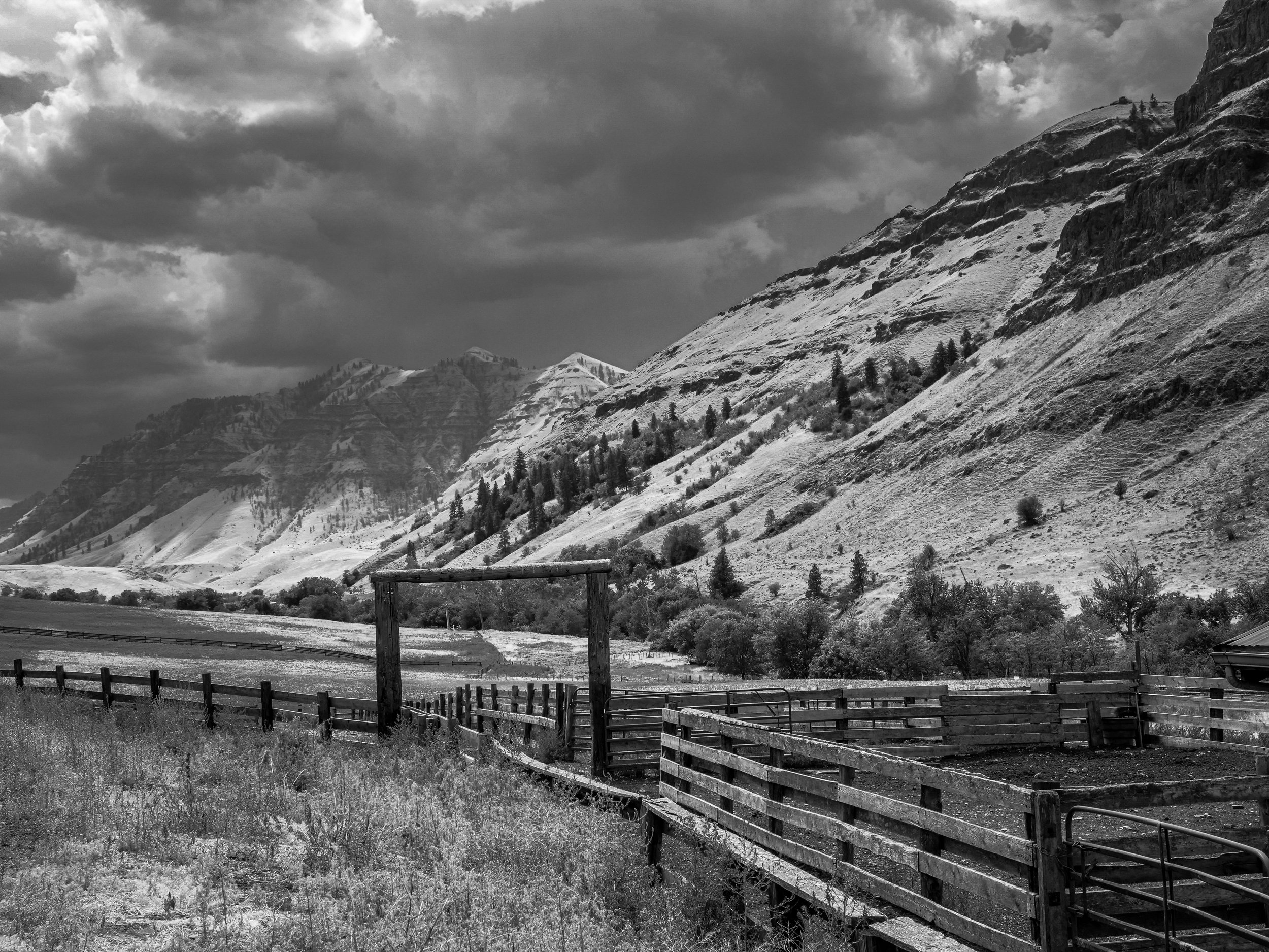 Rustic Corral Imnaha Oregon