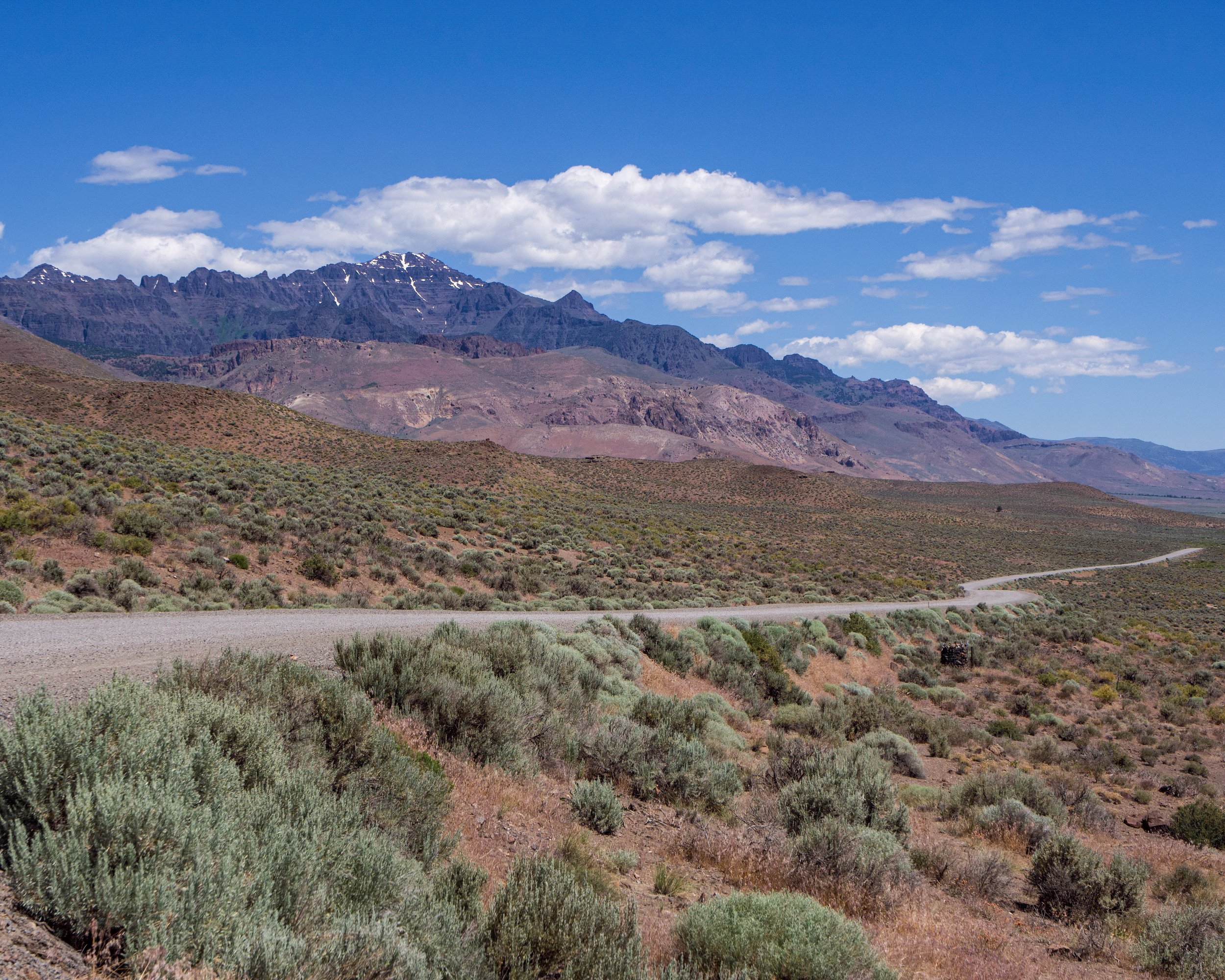 Windy Road, Steens Mountains and Alvord Desert