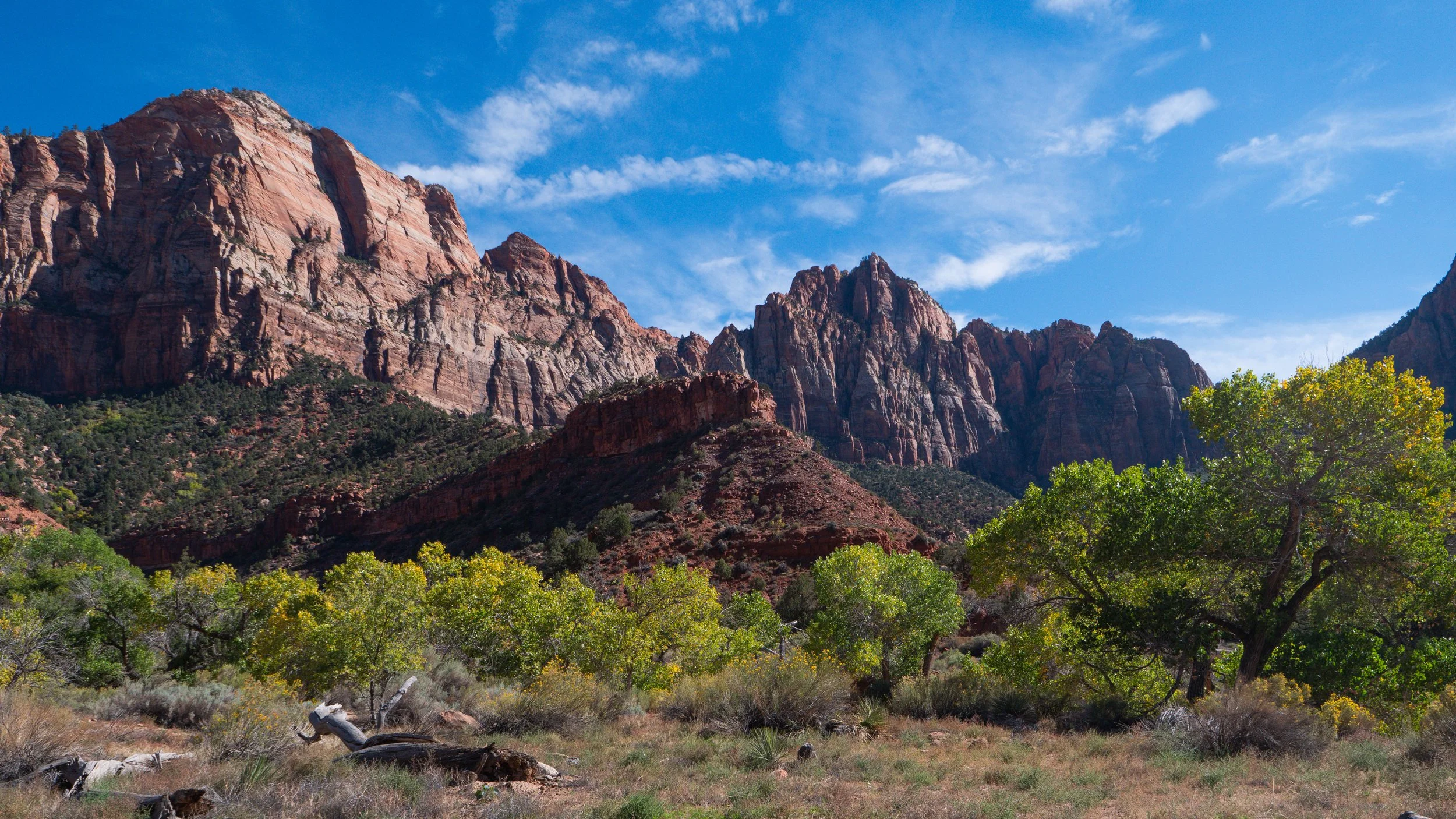 Zion Canyon, Zion National Park 16X9 