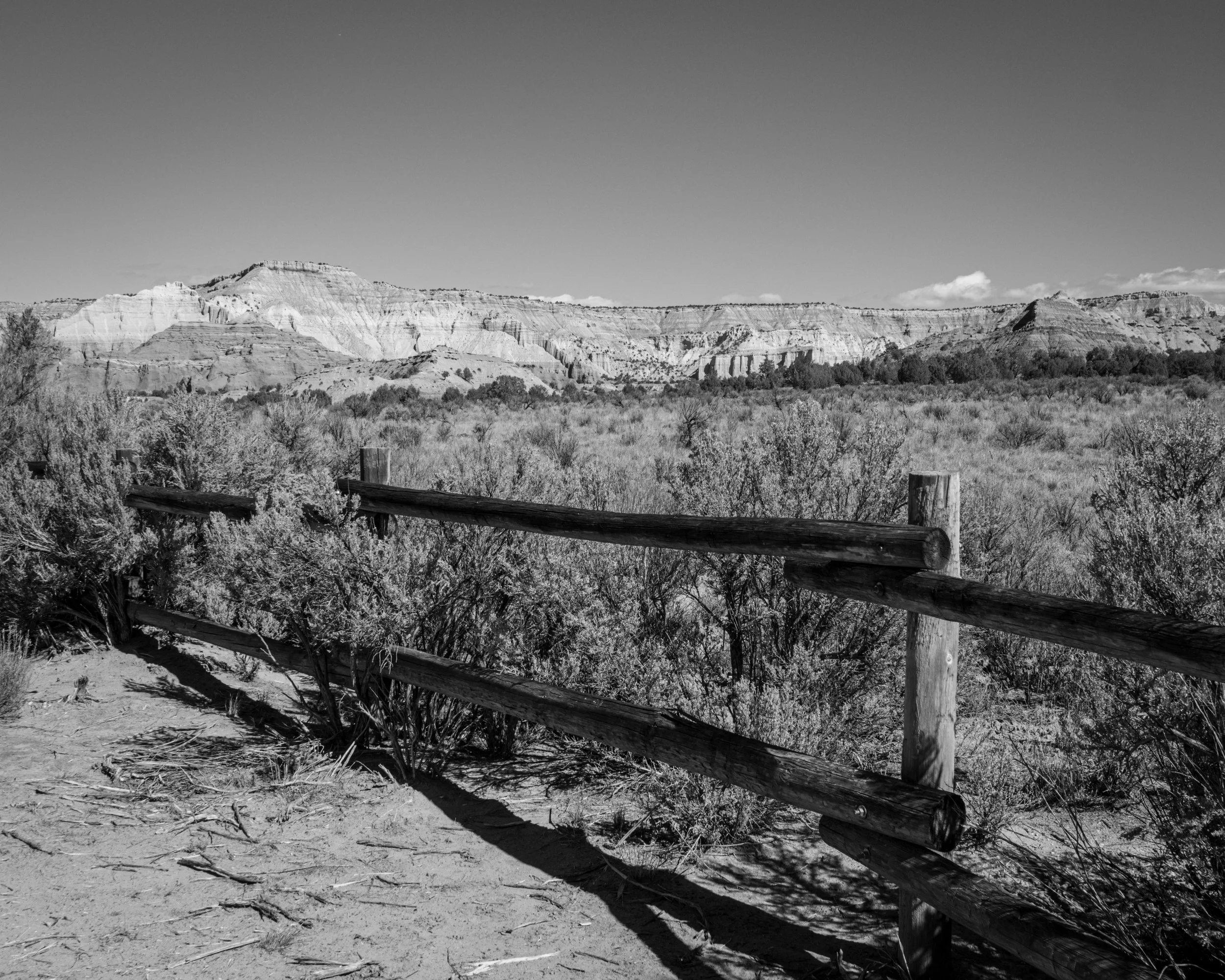 Fence at Kodachrome Basin State Park