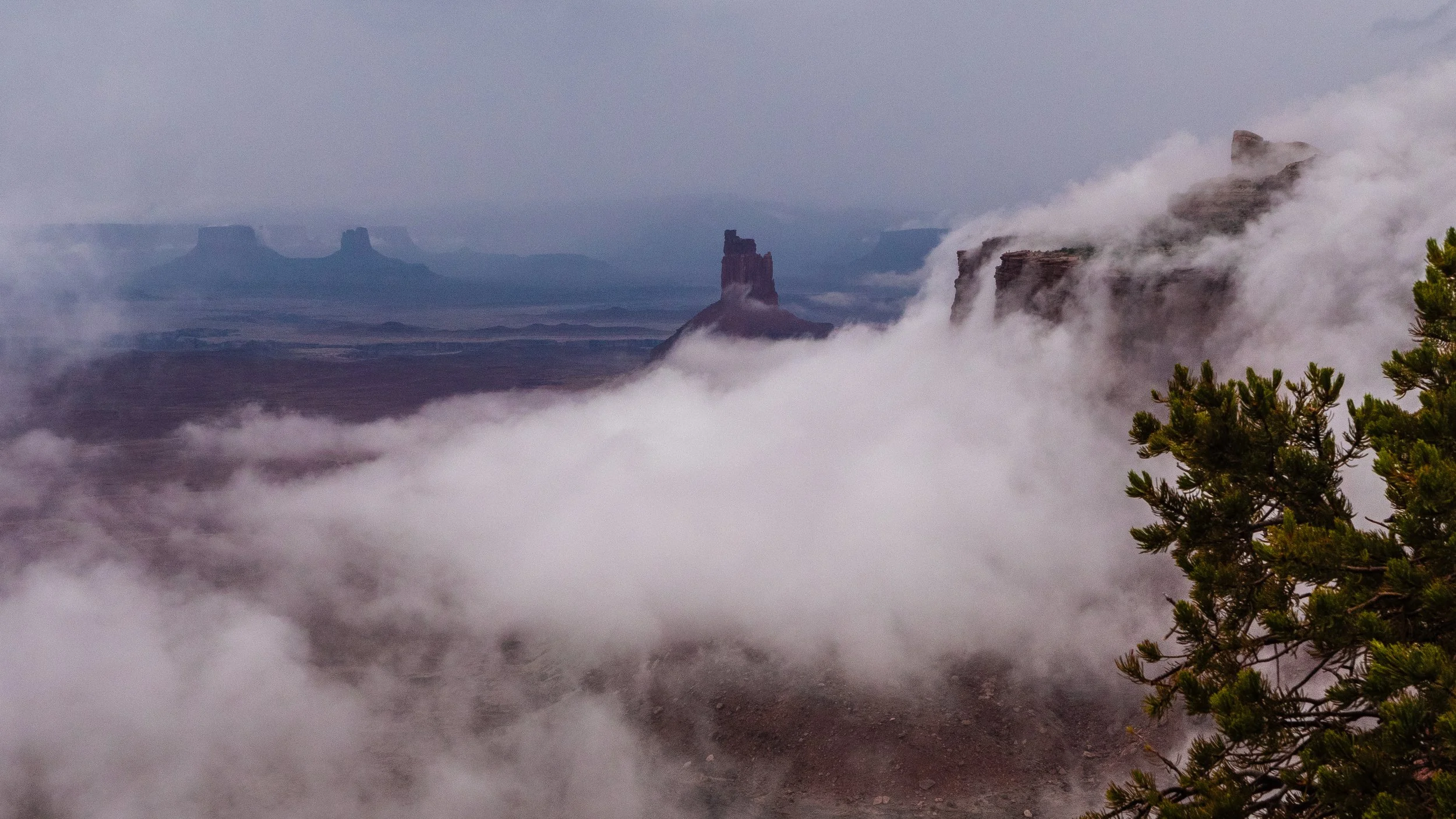 Candlestick Tower, Dead Horse Point State Park 16X9