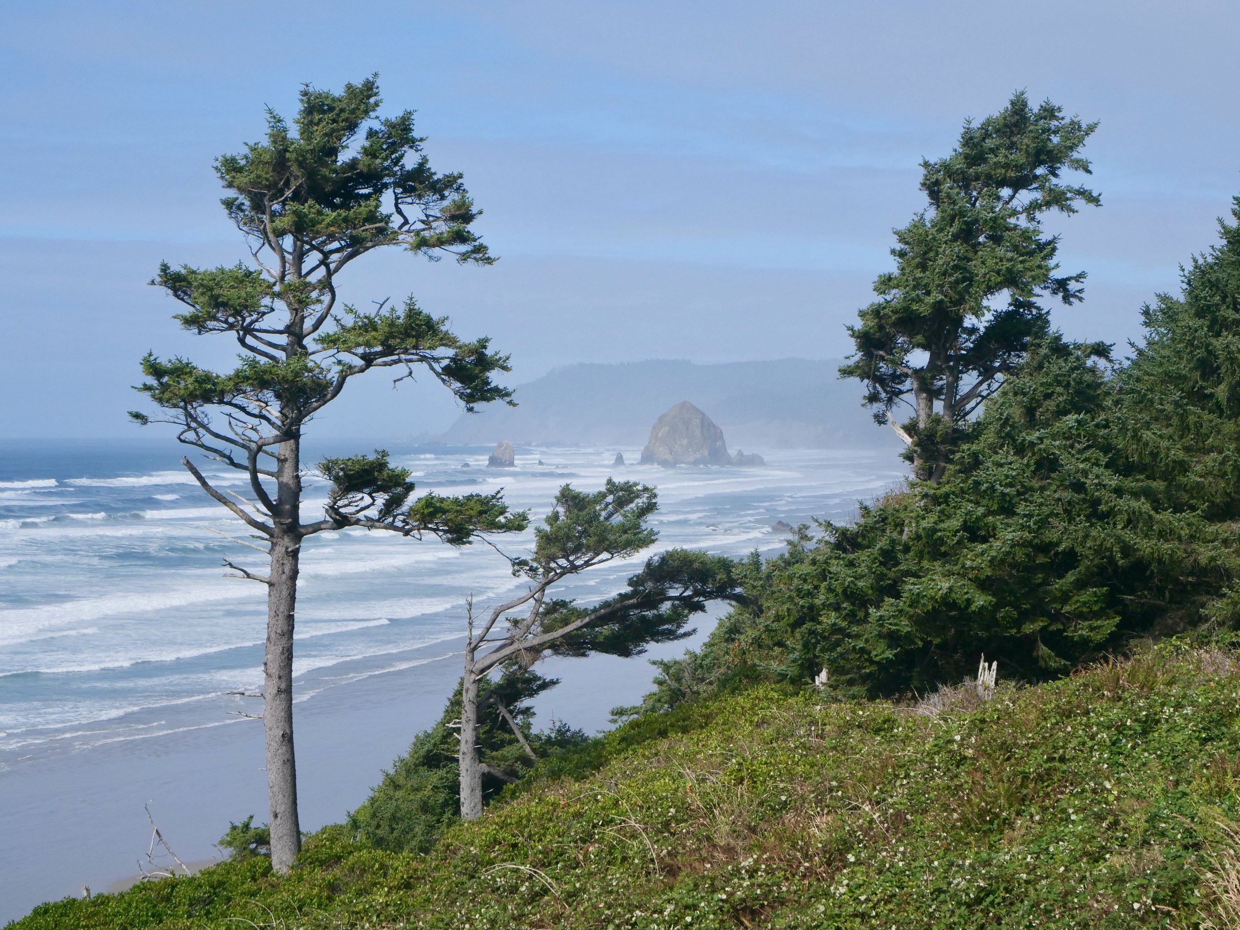 Haystack Rock Canon Beach, South View