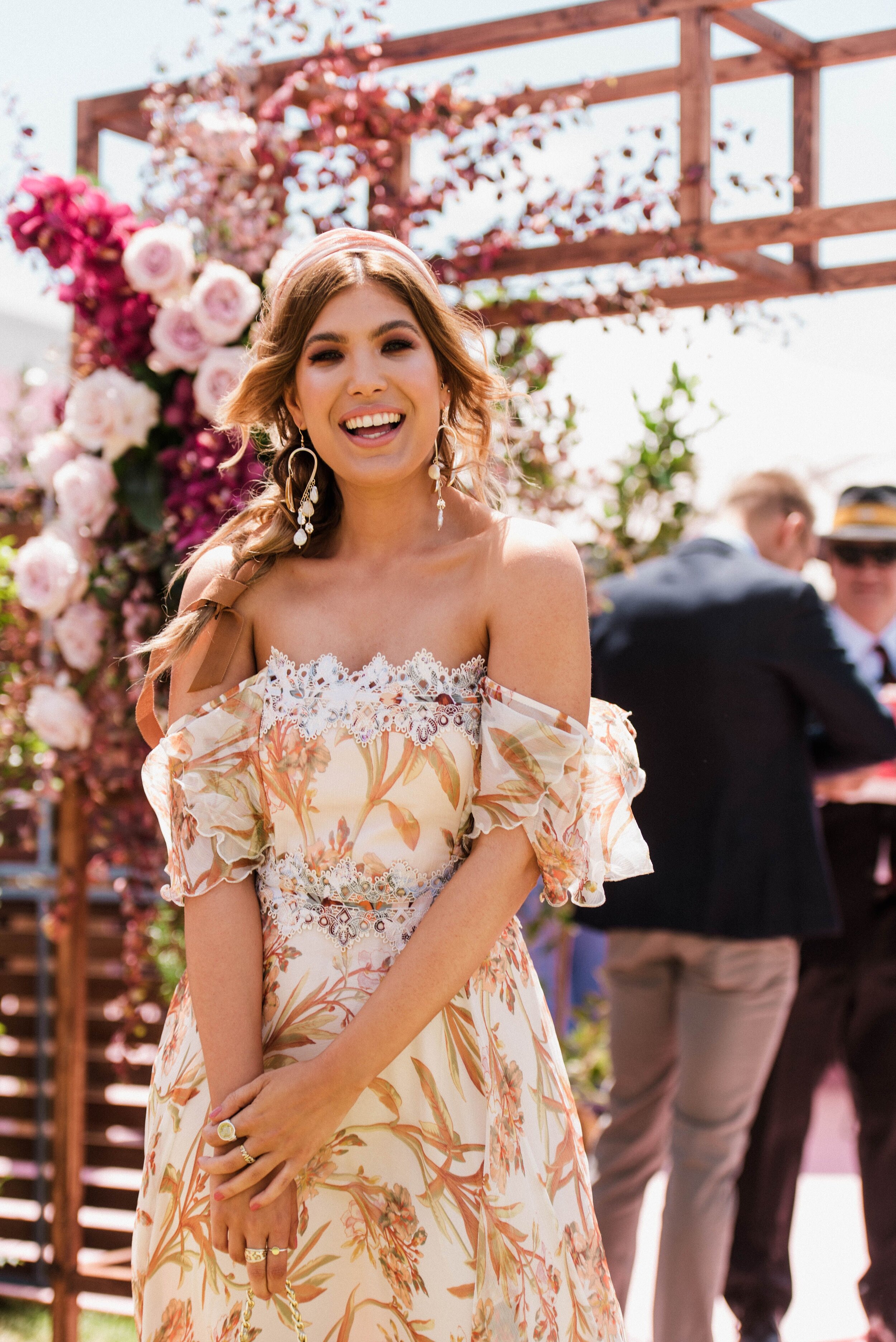 Melbourne Cup wearing Sue Dilena and Sylvy Earl