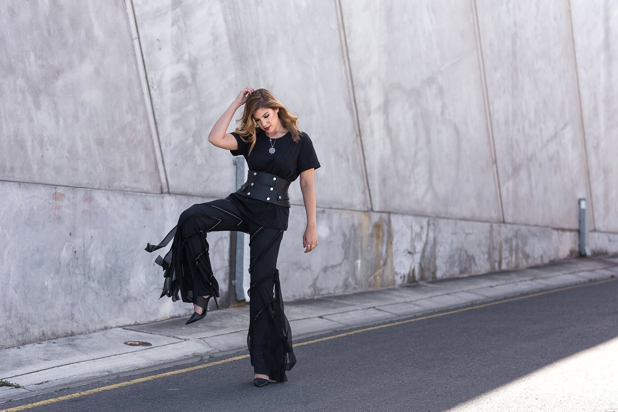 Lauren for Sass & Bide Style Week Photographer: Danielle Symes