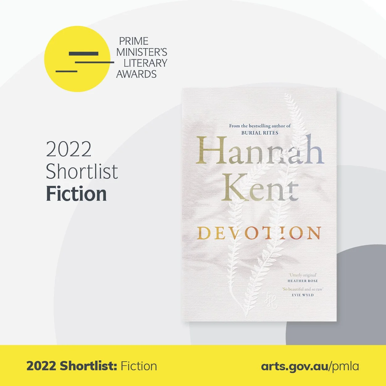 Congratulations Hannah Kent!