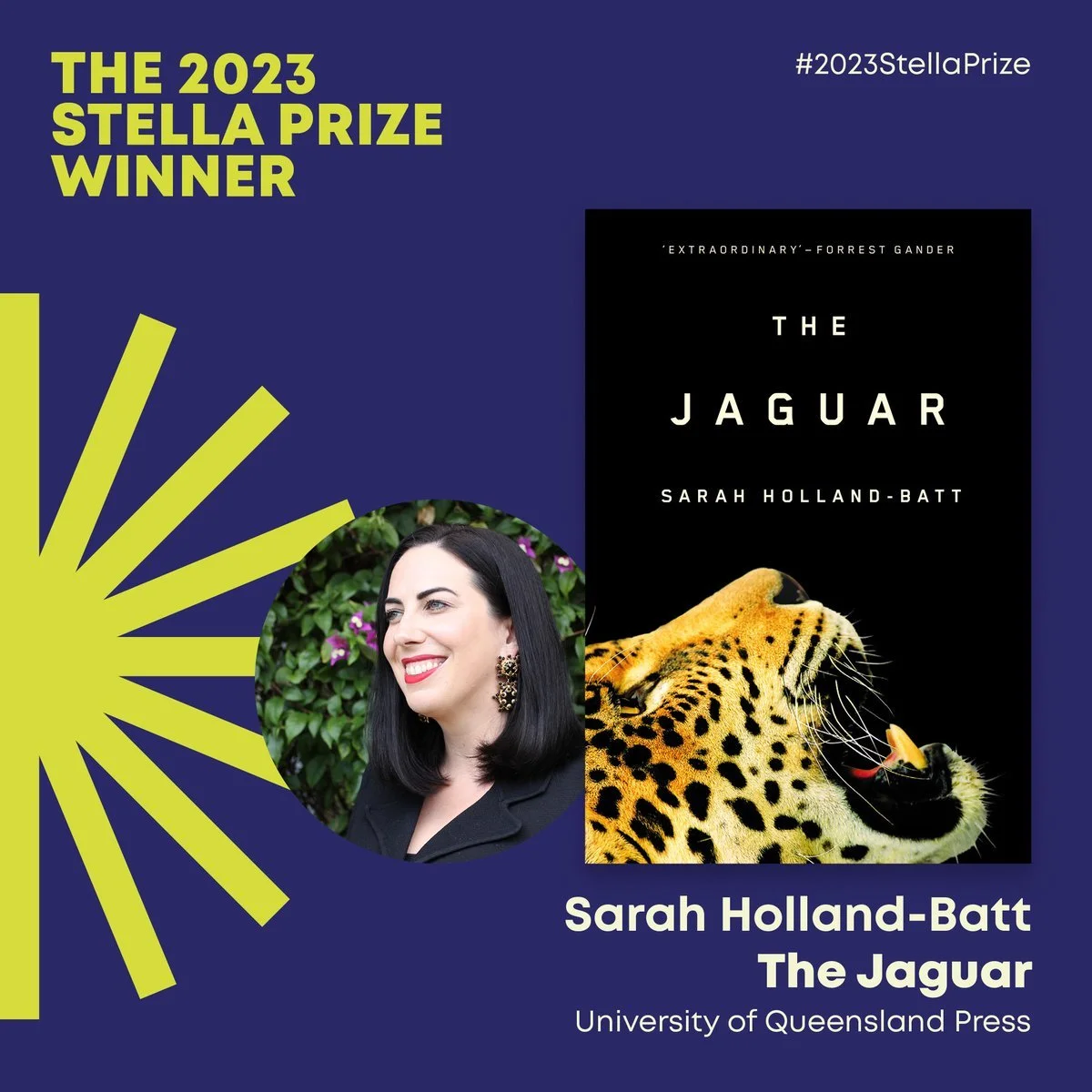 Congratulations Sarah Holland-Batt!