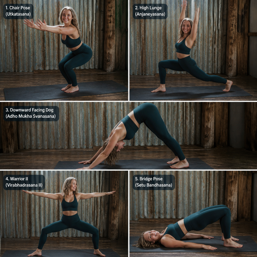5 Warming Yoga Poses to Fire Up Your Body This Winter