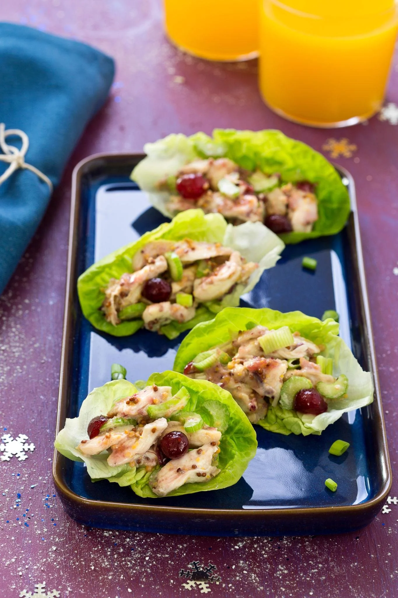 Zesty Chicken &amp; Cranberry Garden Salad