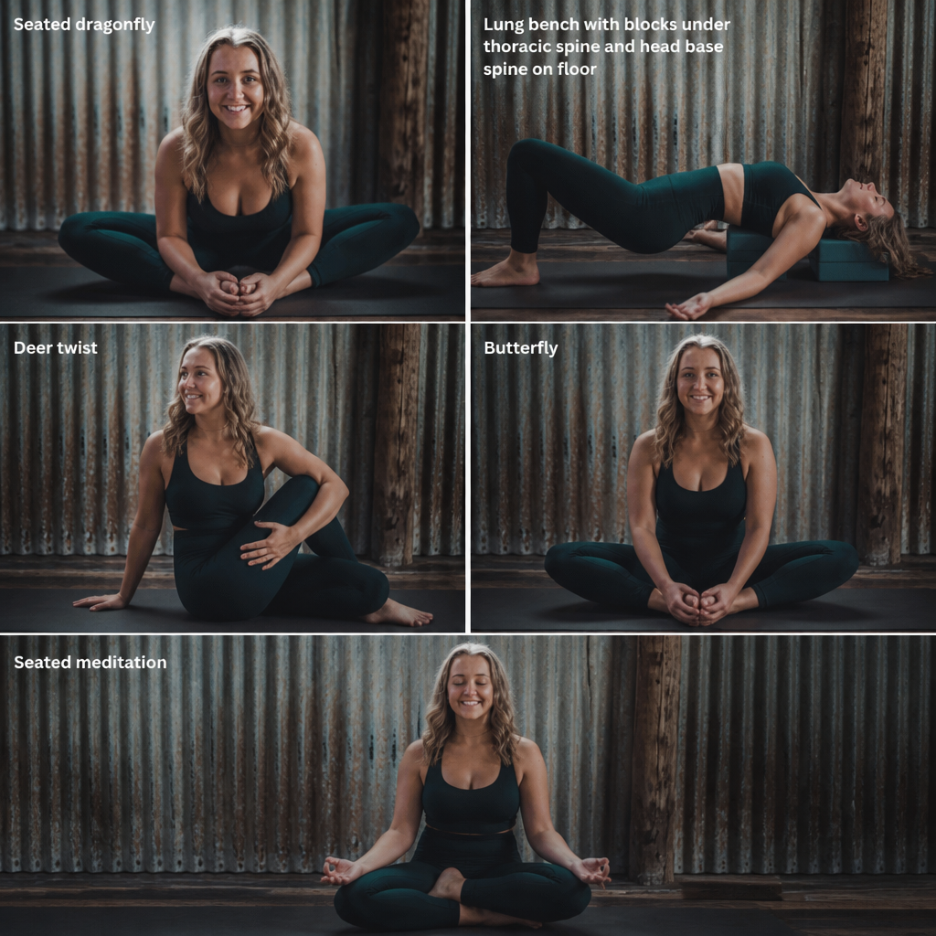 5 Yoga Poses for Seated Relaxation: Simple Practices to Calm the Nervous System