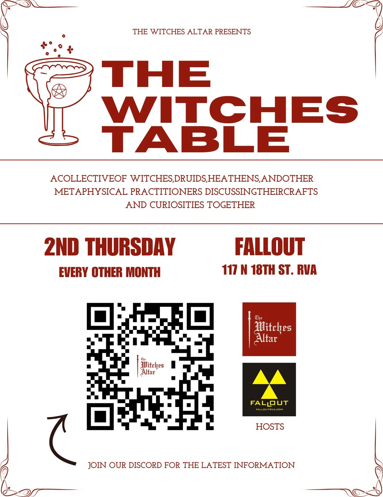 Witches Table: RVA
