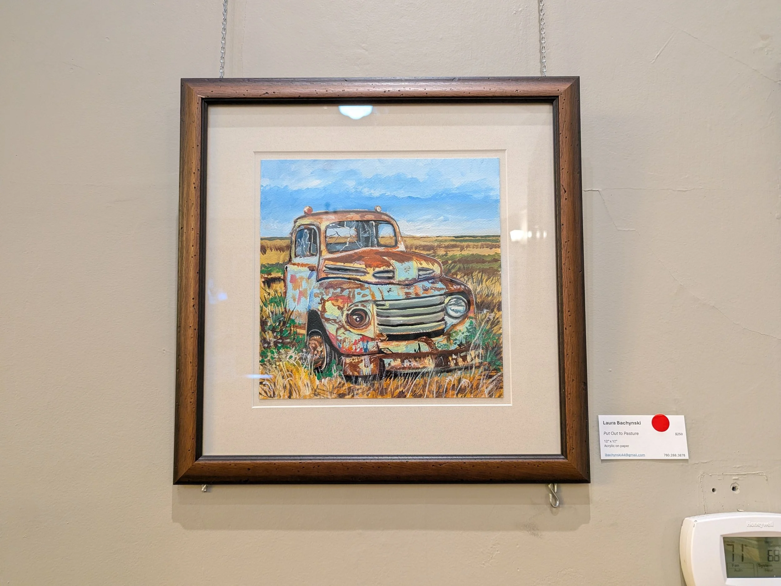 Hanging Art In Rosebud, 2.