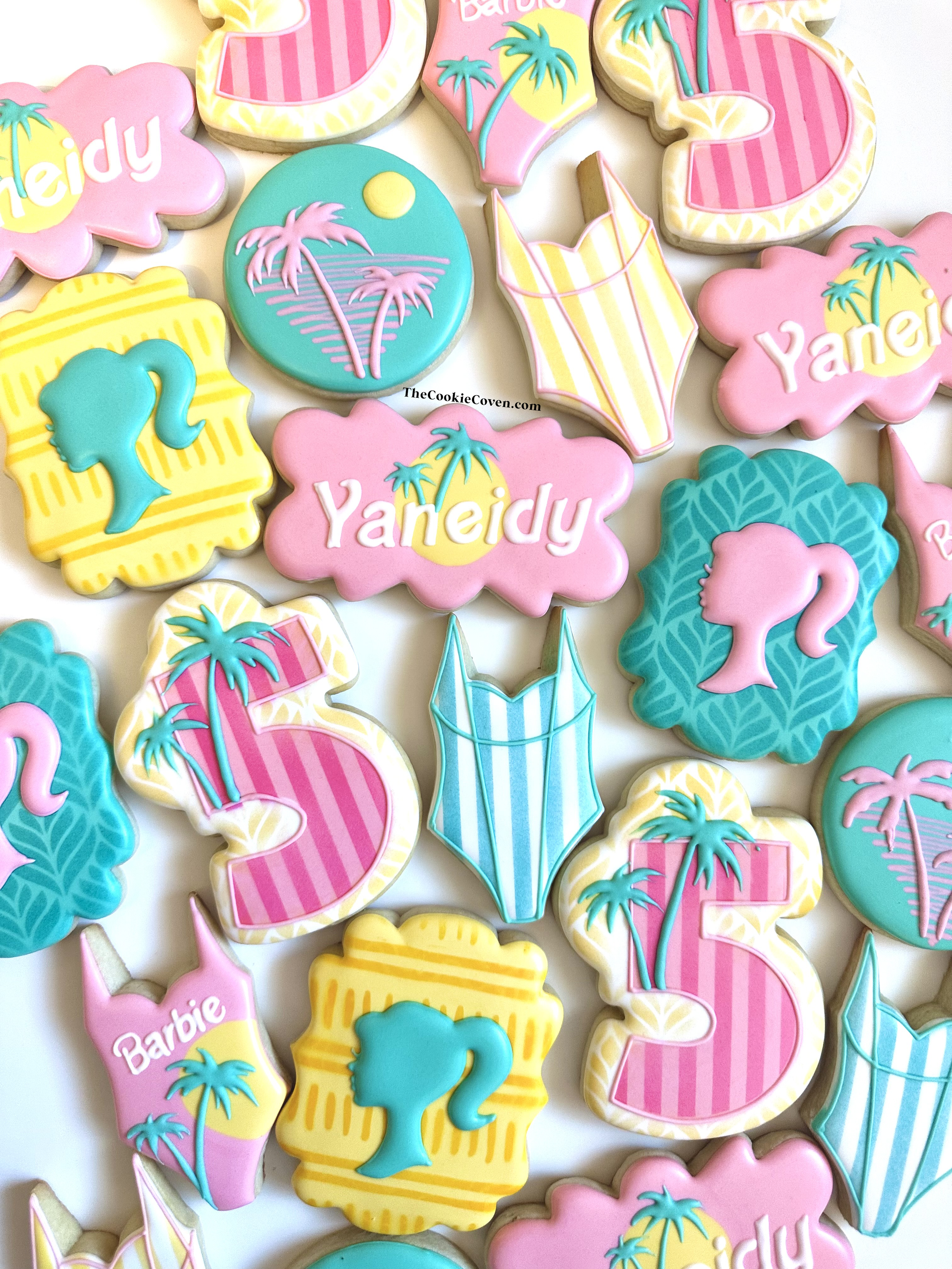 Tier 4 - Barbie Pool Party Birthday