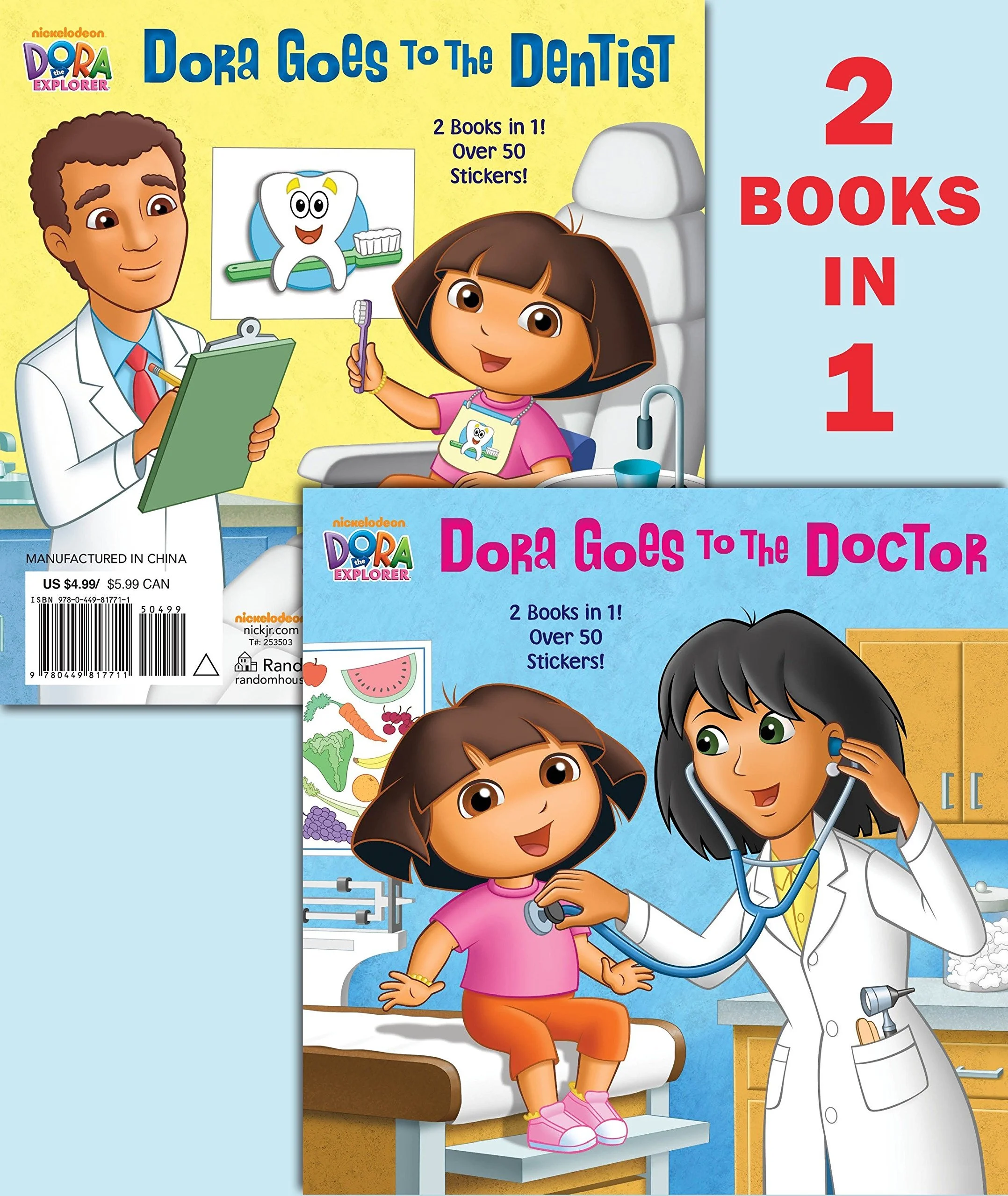 Dora Goes To The Doctor/Dora Goes To The Dentist By Robert Roper, Random House