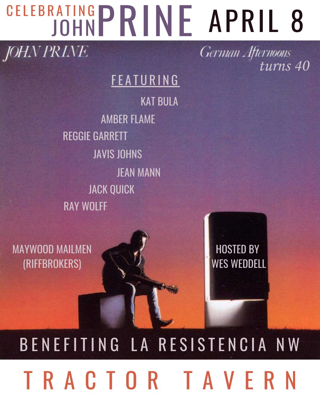 Seattle, WA - Tractor Tavern (John Prine Tribute)