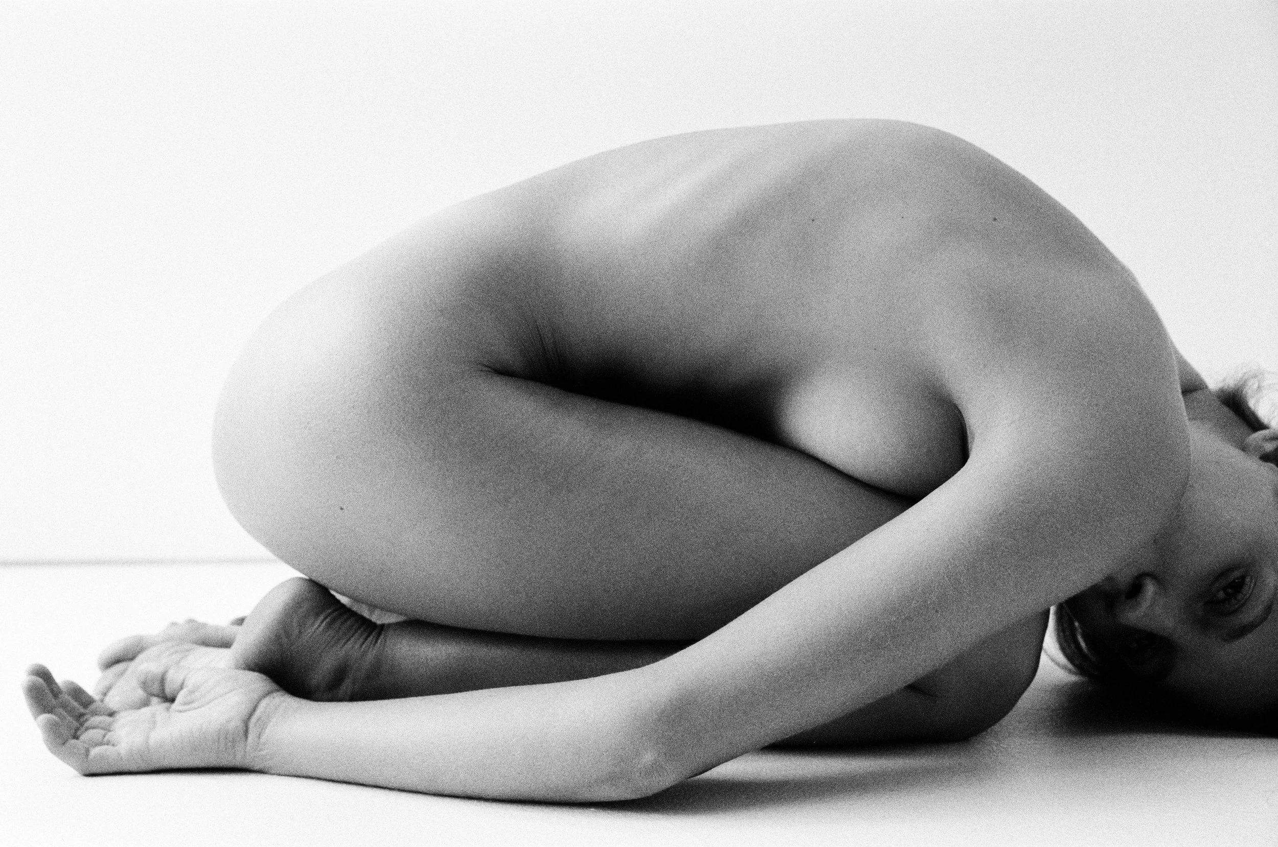 Camilla in my studio