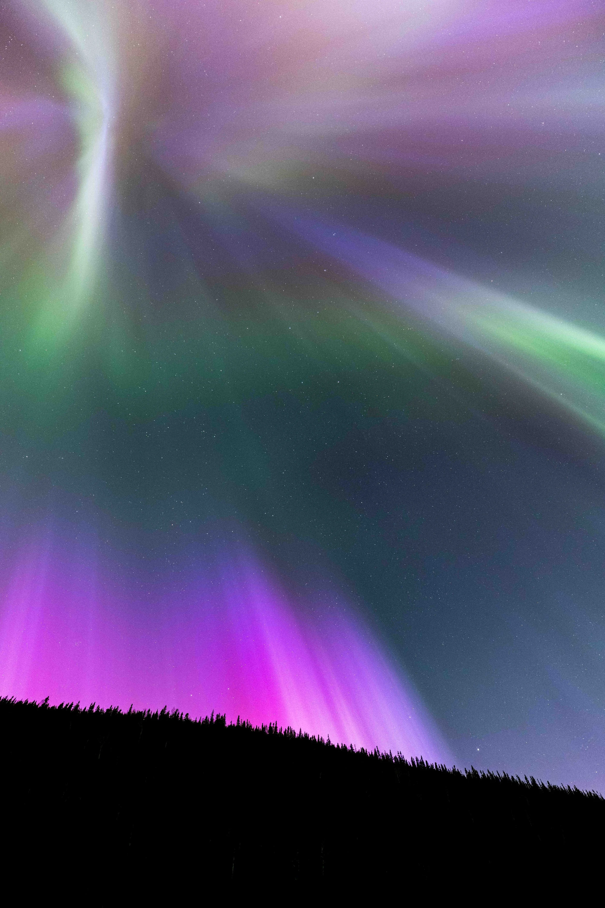 aurores boréales québec côte-nord Saint-laurent