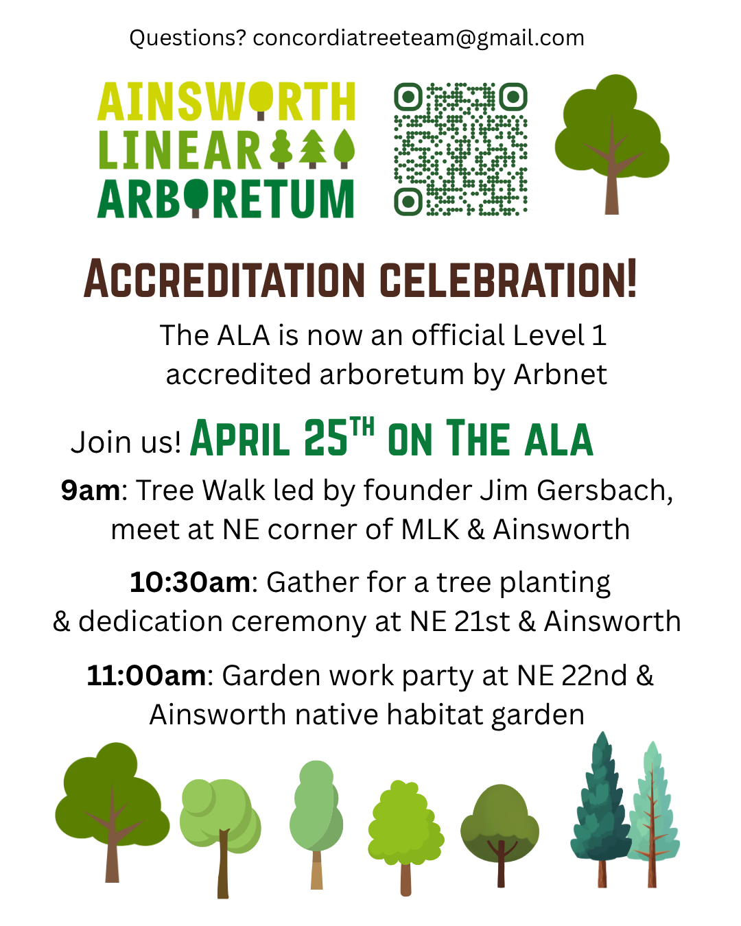 April 25th ALA Accreditation Celebration!