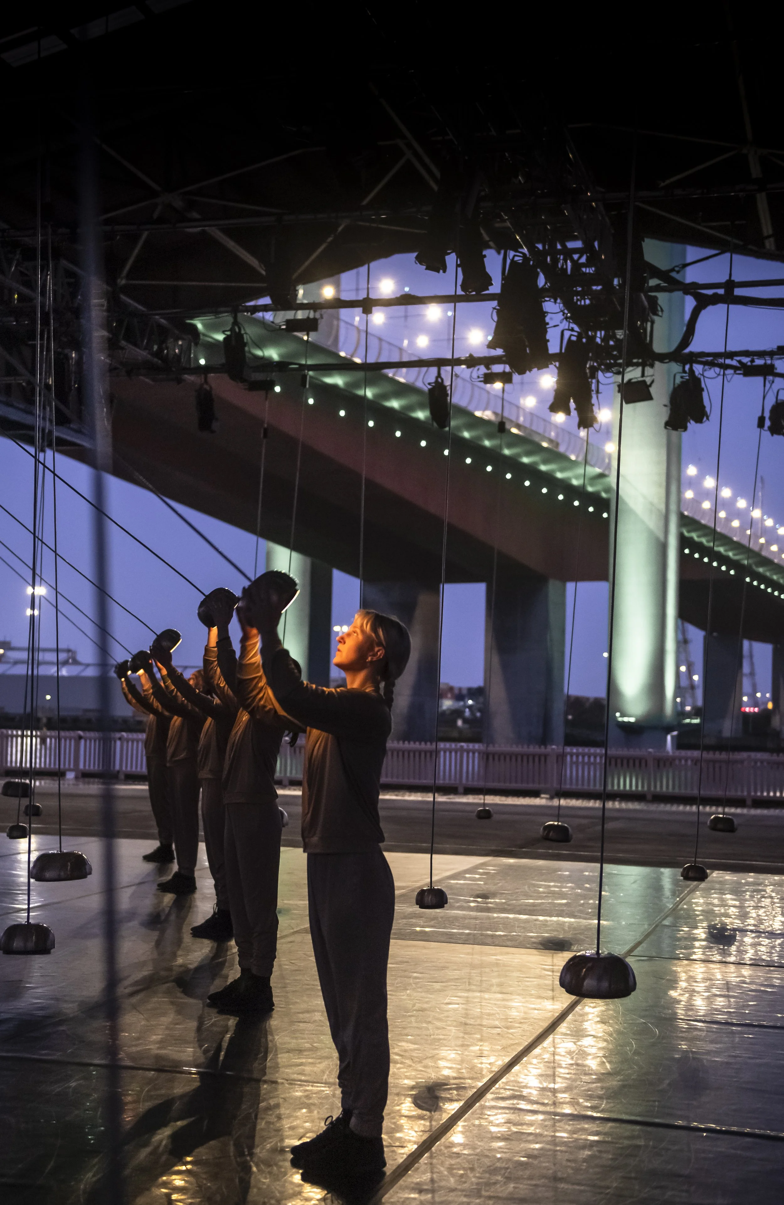 Pendulum by Lucy Guerin Inc and Matthias Schack-Arnott 2022 -- Image by Gregory Lorenzutti