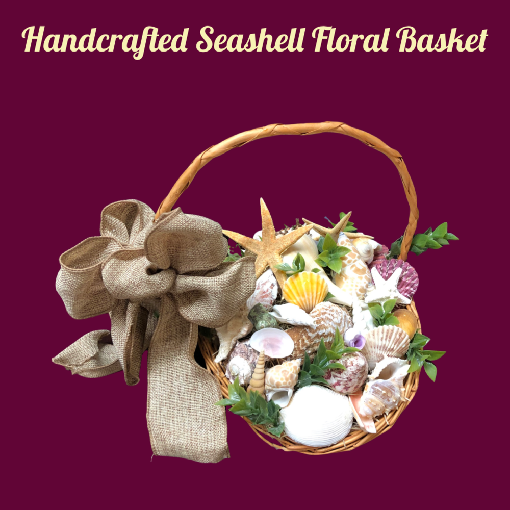 Shell & Starfish Basket — Snowbirds Hideout