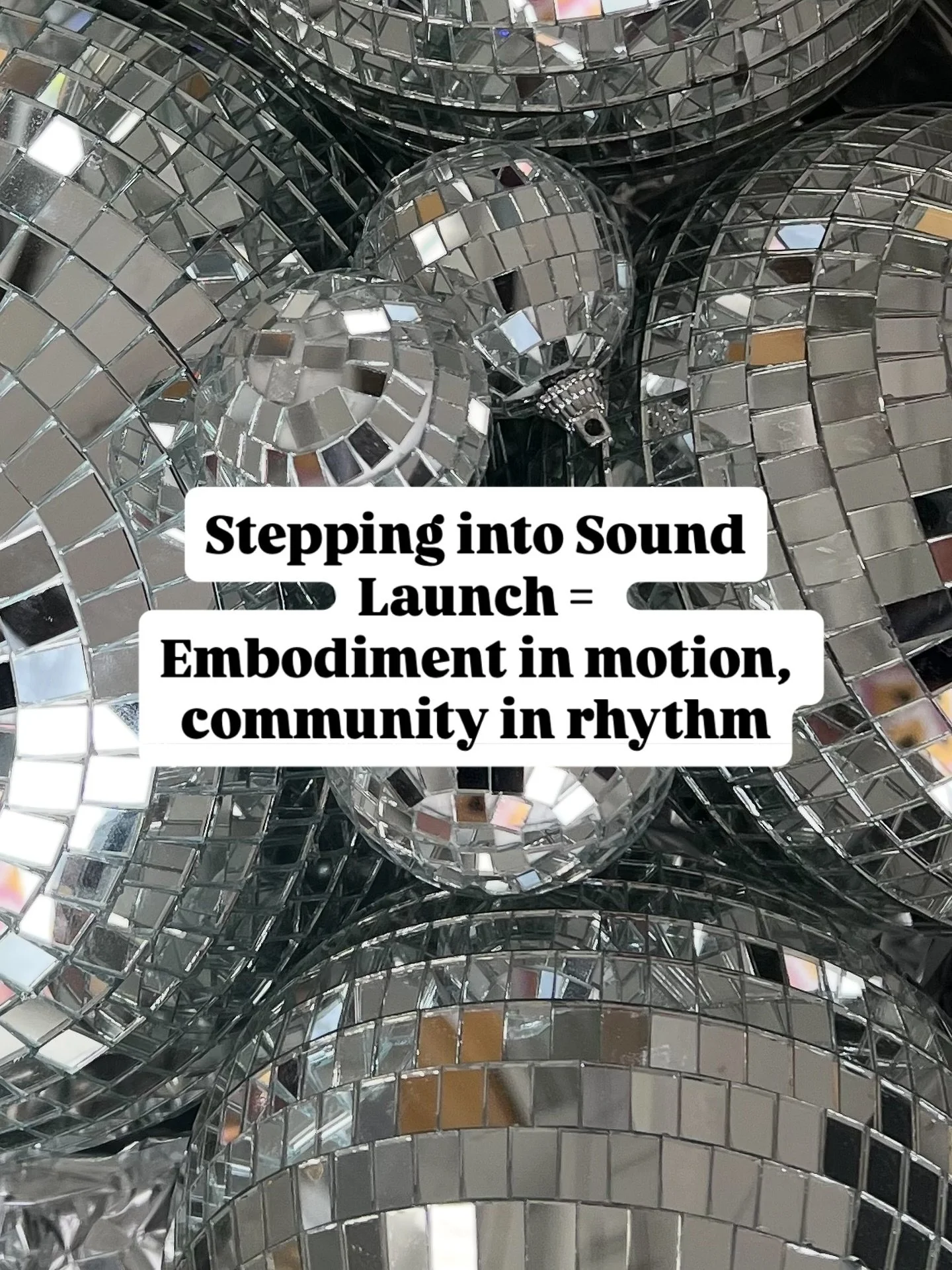 ✨ What a launch! ✨

My heart is wide open after such an incredible first night of Stepping Into Sound. The energy that was created in community was absolutely next level. I&rsquo;m honestly a little lost for words at just how amazing it was.

Some li