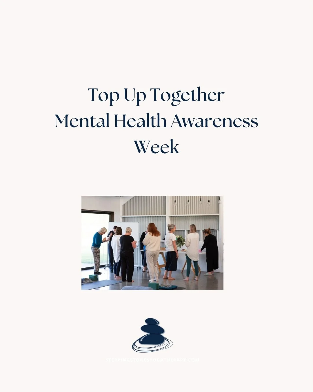 Top Up Together 💚

This week in Aotearoa, we&rsquo;re celebrating Mental Health Awareness Week &mdash; and this year&rsquo;s theme, Top Up Together, feels like the heartbeat of everything I do here at Stepping Stones.

So often, we think of self-car
