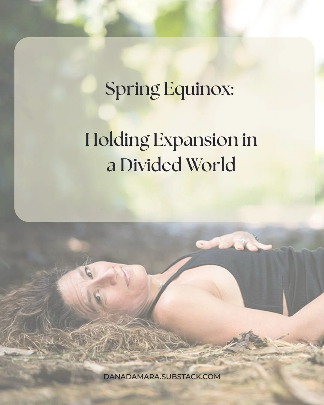 🌱 Spring Equinox Reflection 🌱

This coming season reminds us that we can hold two truths at once: our personal growth and the unrest we see in the world. Life can feel divided &mdash; yet our own expansion doesn&rsquo;t have to wait.

Grit, grace, 
