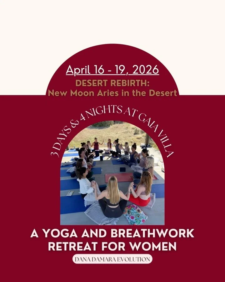 ⚡ FLASH SALE 💛 (40% off when two of you join &mdash; 20% each!) 💛 use the code RESET2026 when you register - offer expires 3.13.26

🌵Desert Rebirth: New Moon in Aries
April 16&ndash;19, 2026 | @gaiavillajoshuatree 

For the high-functioning woman 