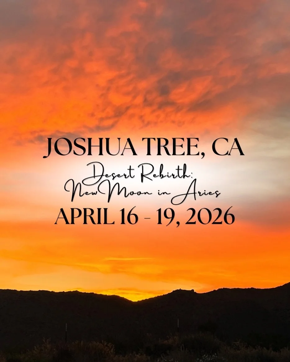 ✨ ONLY 2 SPOTS LEFT ✨

Recalibrate.
Sisterhood.
Realign.
Nourish.
Reconnect.
Expand.

This is what happens when you give yourself space to step away from the noise and into the magic of Joshua Tree - where the desert slows you down, clears what&rsquo