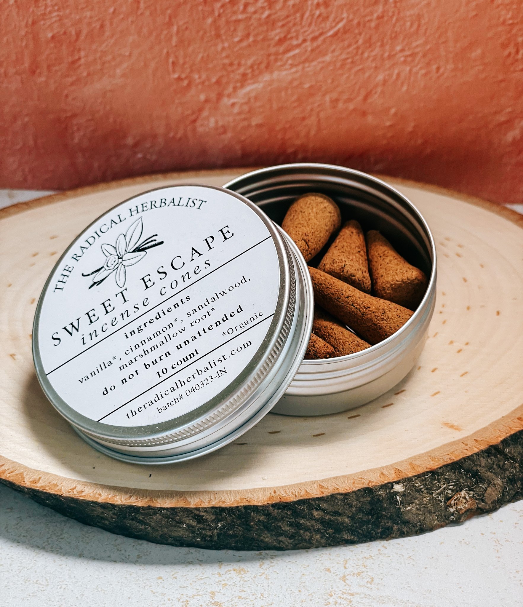 Hand Rolled Incense Cones