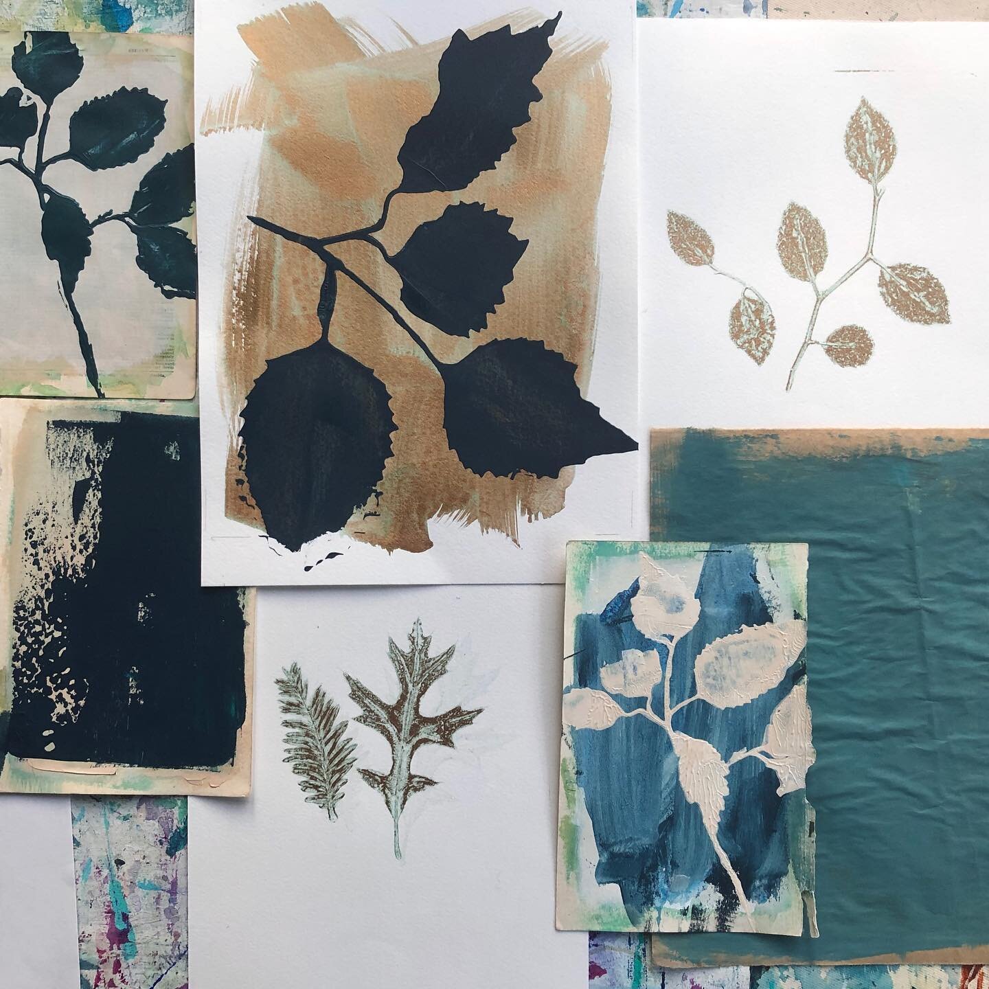 I&rsquo;ve been sifting through stacks of botanical explorations on paper. These were created back in August I think. I love working on loose sheets of paper because I like to see everything at once. Different connections and juxtapositions between i