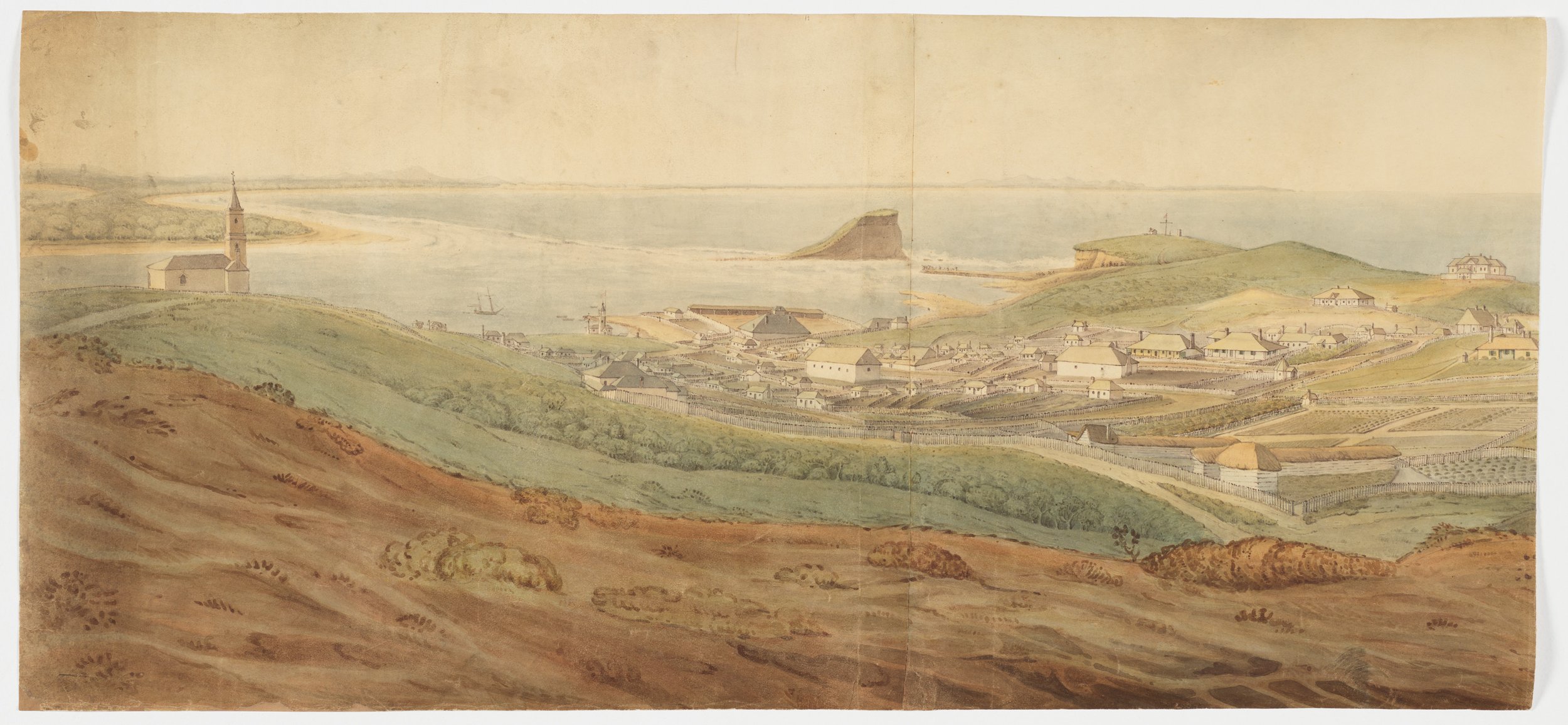 Newcastle NSW history of settlement images