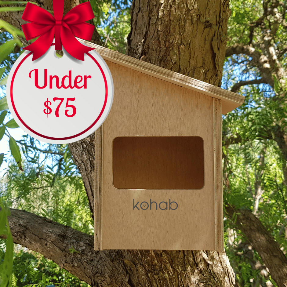 Kohab Birdhouse in a tree perfect for bird lovers