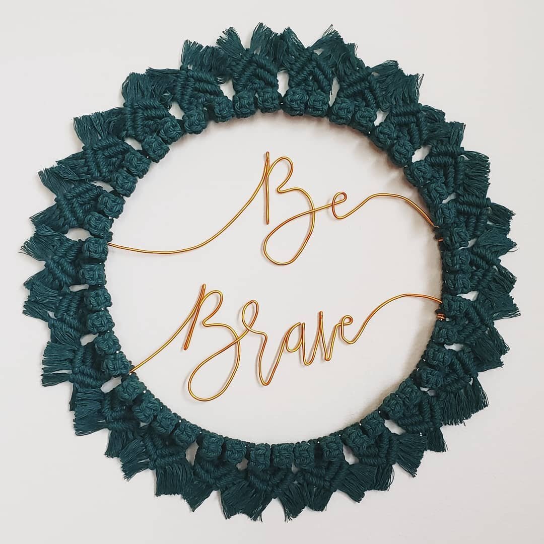 Happy Monday, you wonderful, resilient humans! &quot;Be brave&quot; is a phrase I regularly say to my kids so they know that even when they're nervous, they're much stronger than they realize. Sometimes we ALL just need words of encouragement to remi