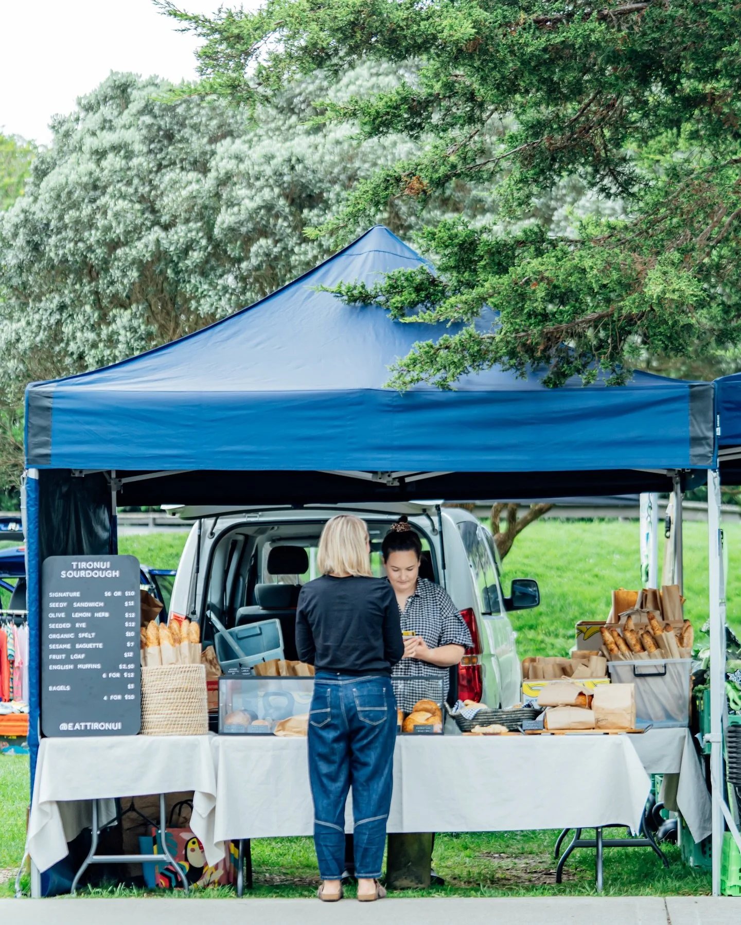 We&rsquo;ll be at Waikanae Market this Saturday, and then away for the next TWO (18th &amp; 25th). Order online to stock up this week and we&rsquo;ll see you there ☀️ 

Tironui Sourdough will still be available to purchase from @thebigeggotaki on Wed