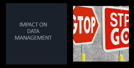   Figure 7 Impact on Data Management  